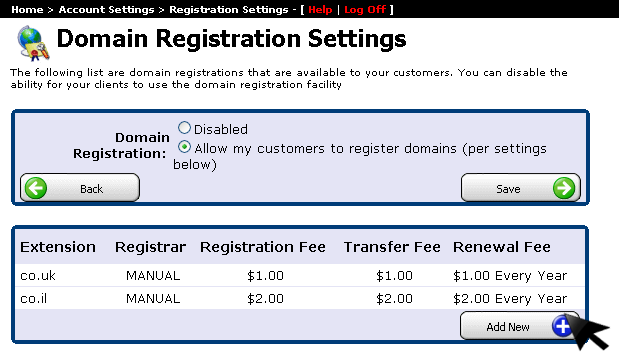 domain extension domain extension