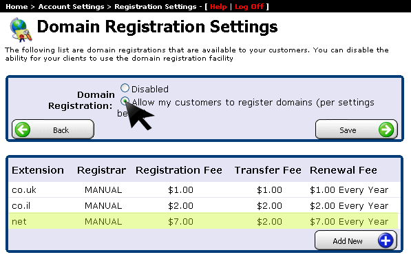 domain extension domain extension