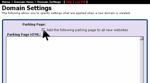 default home page default home page