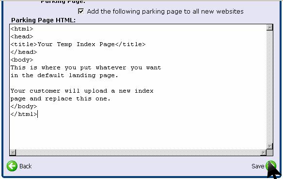 default home page default home page